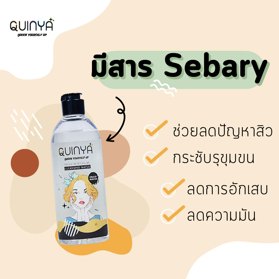 รีวิวควินญ่า รีวิวคลีนซิ่งควินญ่า คลีนซิ่งลดสิว reviewquinya คลีนซิ่งคุณหมอ